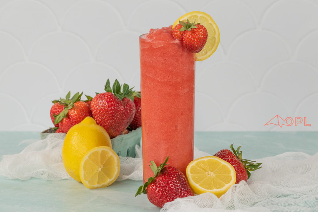 Strawberry Blast Electrolyte Slush (Paleo & Low(ish) Carb)