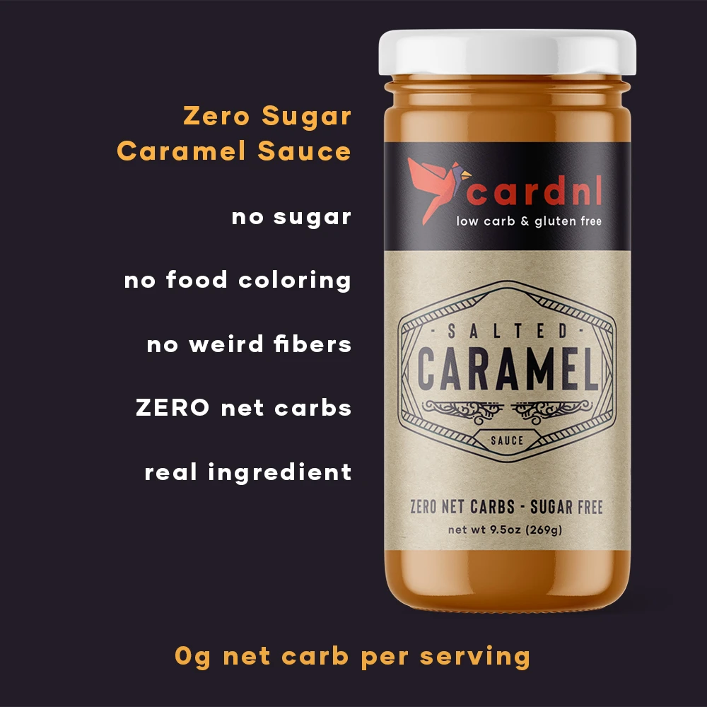 Keto Caramel Sauce from Cardnl