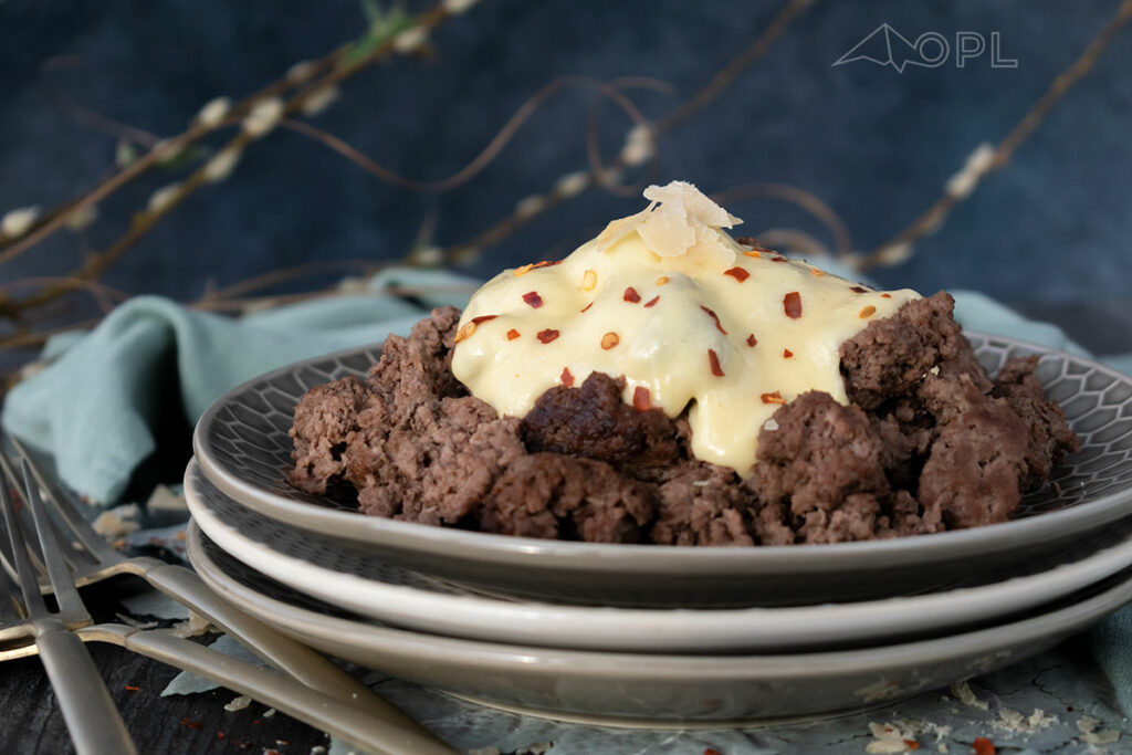 Ground Beef Alfredo