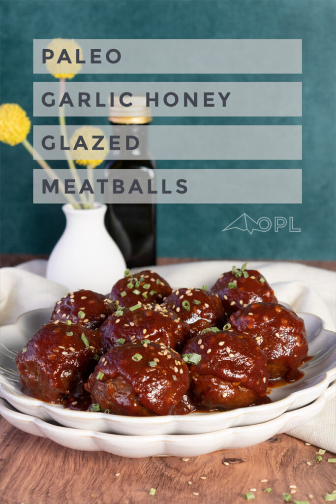 Garlic Honey Glazed Meatballs