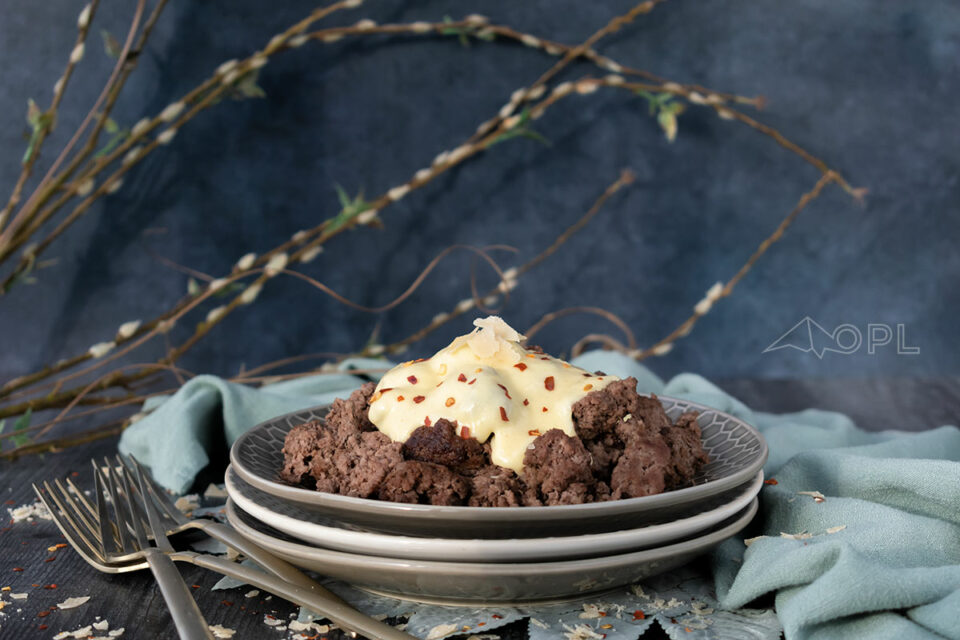 Ground Beef Alfredo (Keto Approved Recipe)