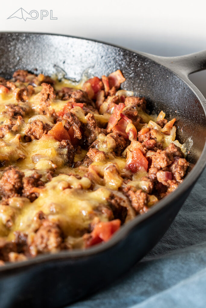 Keto Cheeseburger Casserole