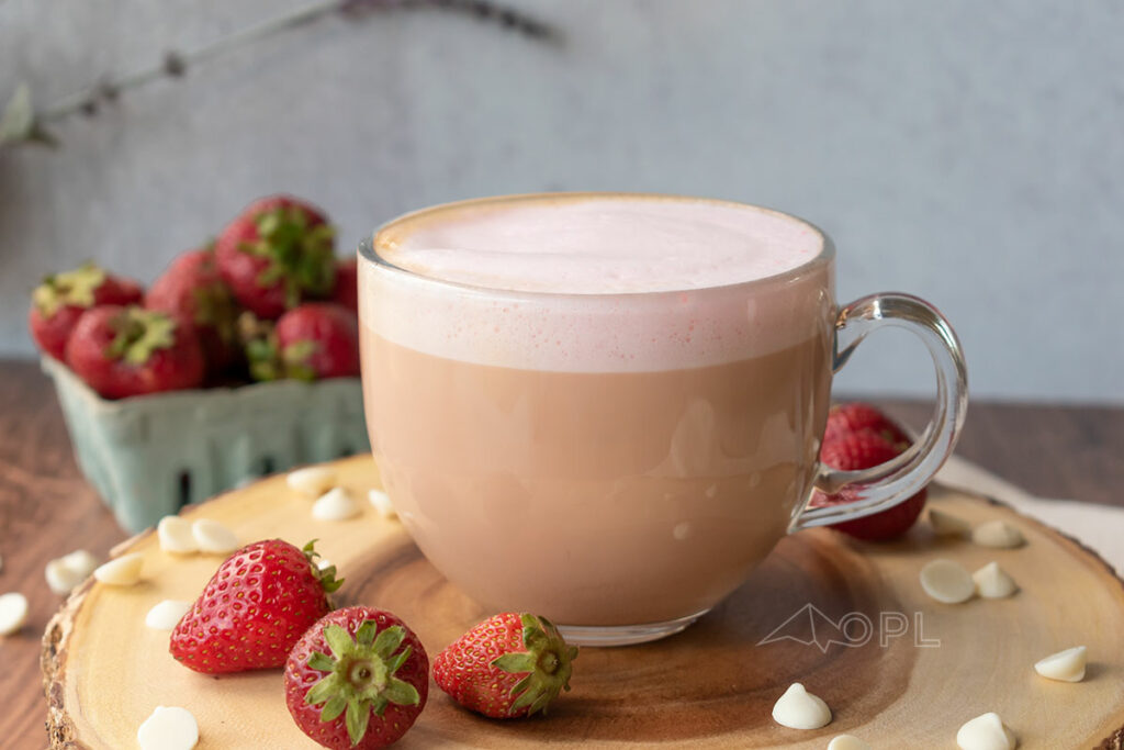 Strawberry White Chocolate Latte Recipe