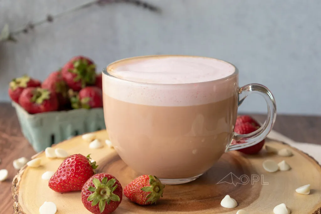 Strawberry White Chocolate Latte Recipe