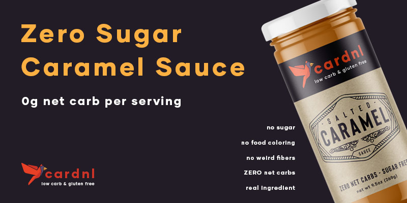 Zero Sugar Caramel Sauce