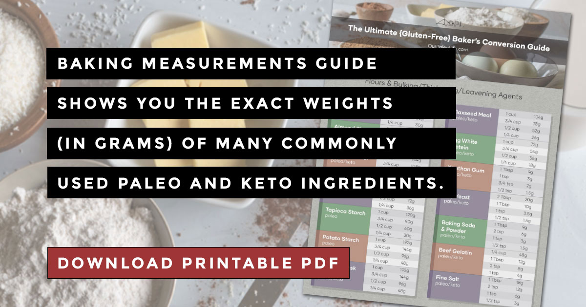 Sign Up and Get Periodic Table of Paleo Food Staples Printable