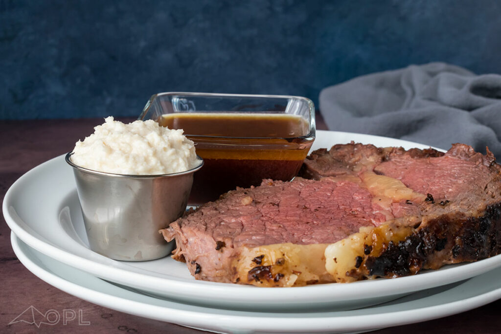 Creamy Horseradish Prime Rib