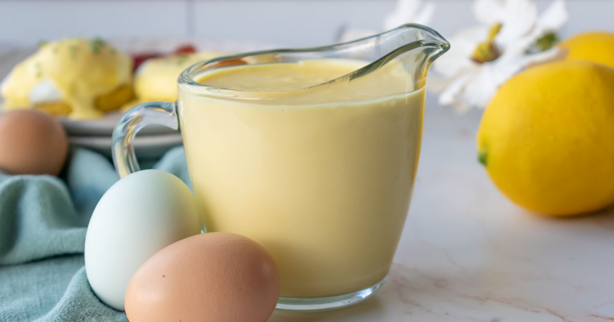 Hollandaise "Eggs Benedict Sauce" Keto Recipe
