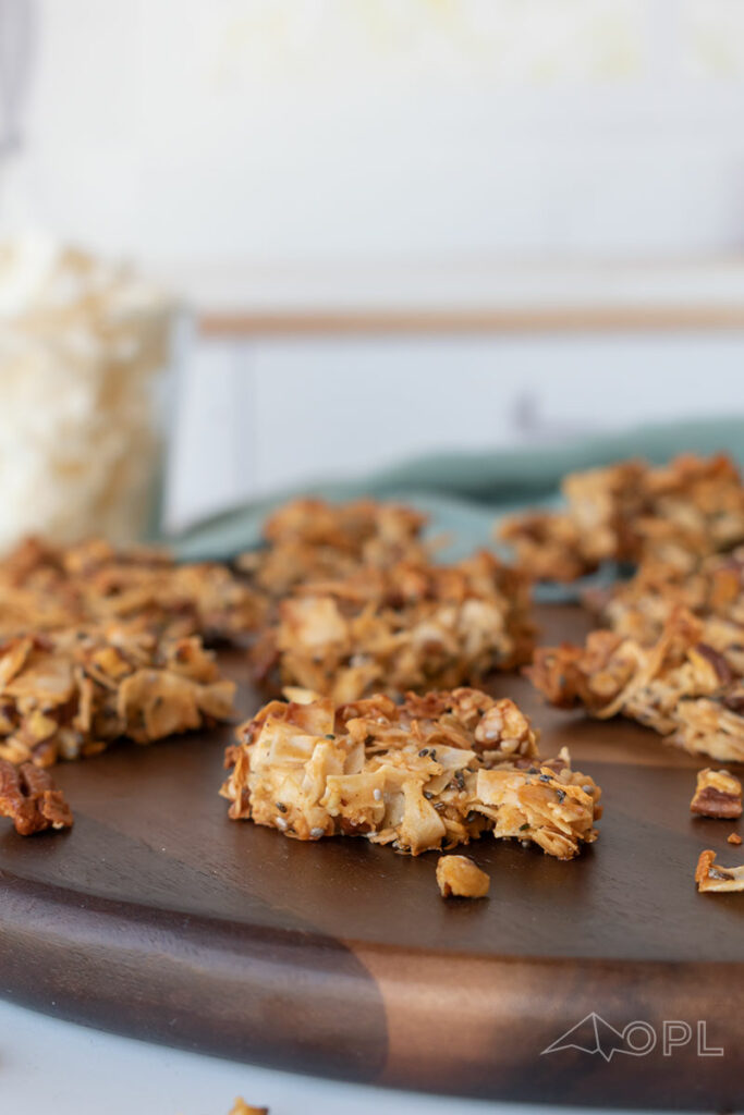Low Carb Caramel Coconut Clusters