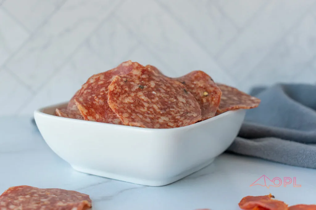 Charcuterie Meat Crisps