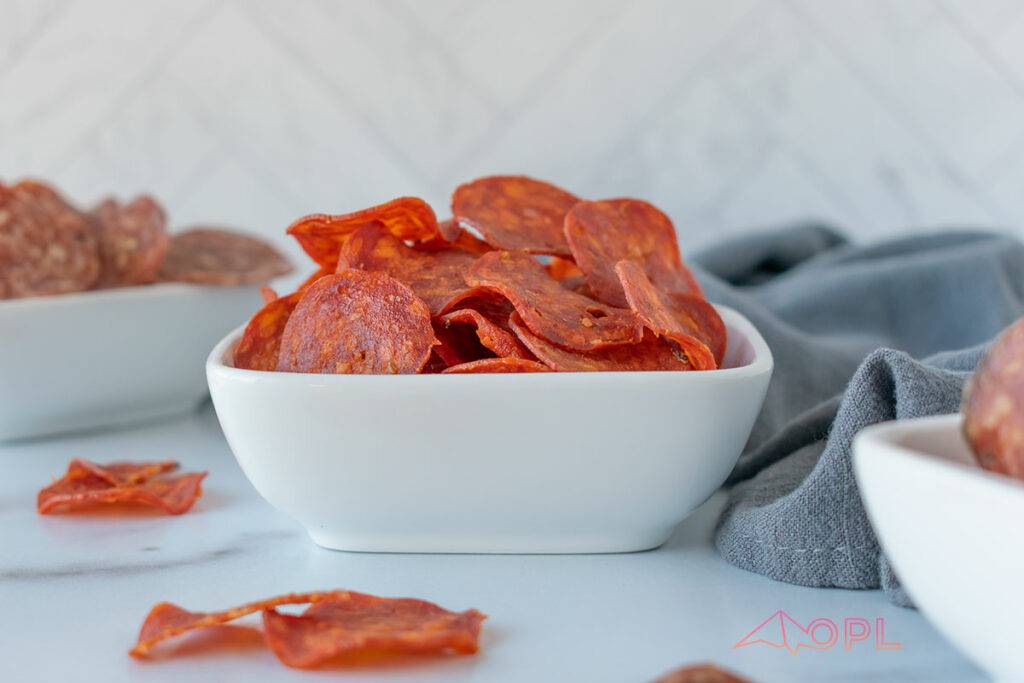 Pepperoni Meat Crisps