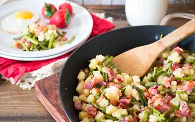 Asparagus Potato Hash