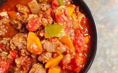 Paleo Bison Chili