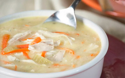 Chicken "Noodle" Soup